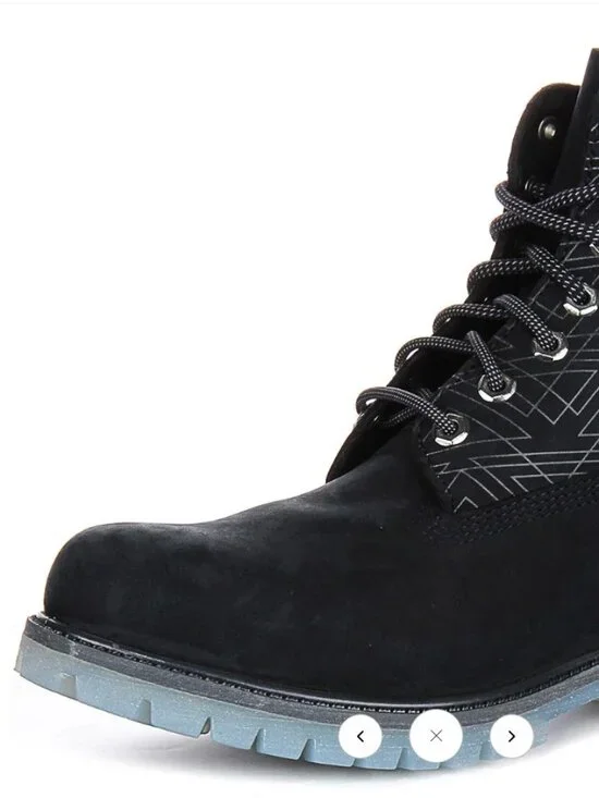 Timberland Limited Edition Premium Waterproof Boot - Ice Blue Soles 8.5 (WIDE) - Picture 5 of 8